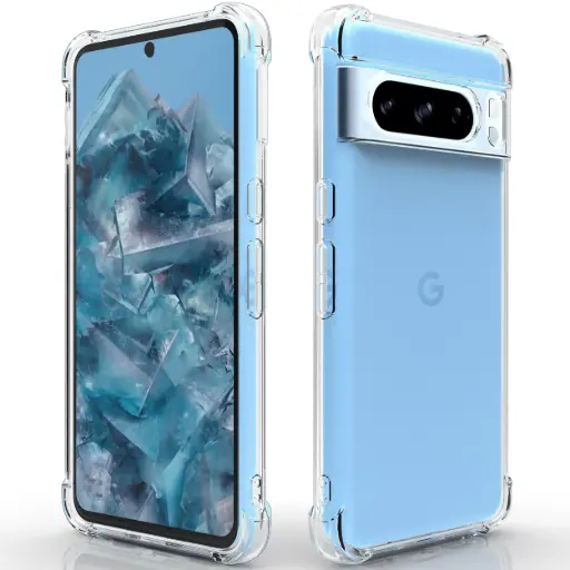 Pixel 8 and 8 pro transparent high quality back cover